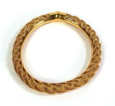 Lot 514 - A Middle Eastern/Oriental yellow metal hollow...